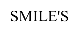 SMILE'S trademark