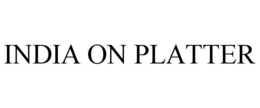 INDIA ON PLATTER trademark