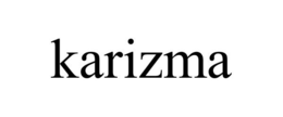 KARIZMA trademark