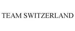 TEAM SWITZERLAND trademark