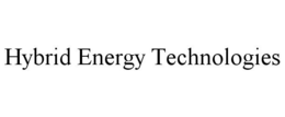 HYBRID ENERGY TECHNOLOGIES trademark