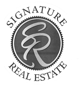 SR SIGNATURE REAL ESTATE trademark