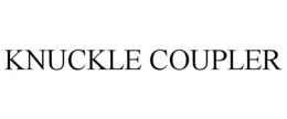 KNUCKLE COUPLER trademark