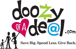 DOO$Y OF A DE@L.COM SAVE BIG. SPEND LESS. GIVE BACK. trademark