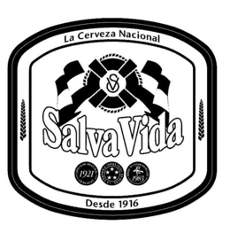 LA CERVEZA NACIONAL DESDE 1916 SALVA VIDA SV trademark