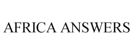 AFRICA ANSWERS trademark