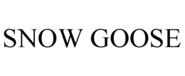 SNOW GOOSE trademark