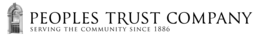 PEOPLES TRUST COMPANY SERVICE THE COMMUNITY SINCE 1886 trademark