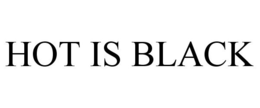 HOT IS BLACK trademark