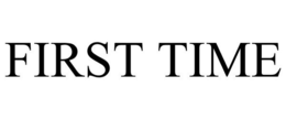 FIRST TIME trademark