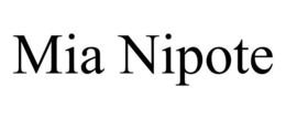 MIA NIPOTE trademark