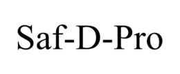 SAF-D-PRO trademark