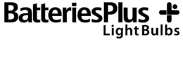 BATTERIESPLUS LIGHT BULBS trademark