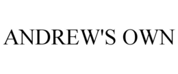 ANDREW'S OWN trademark