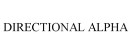 DIRECTIONAL ALPHA trademark