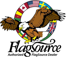 FLAGSOURCE - AUTHORIZED FLAGSOURCE DEALER trademark
