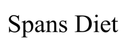 SPANS DIET trademark