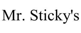 MR. STICKY'S trademark