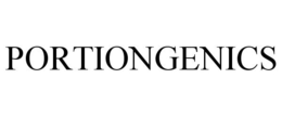 PORTIONGENICS trademark