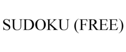 SUDOKU (FREE) trademark