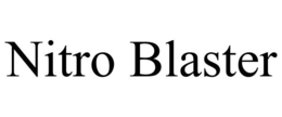 NITRO BLASTER trademark