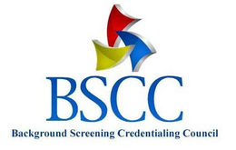 BSCC BACKGROUND SCREENING CREDENTIALING COUNCIL trademark