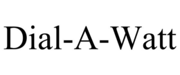 DIAL-A-WATT trademark