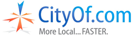 CITYOF.COM ... MORE LOCAL FASTER. trademark