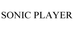 SONIC PLAYER trademark
