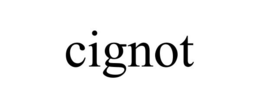 CIGNOT trademark