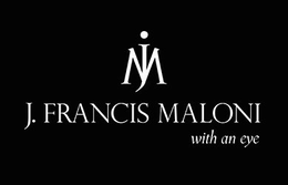 JM J.FRANCIS MALONI WITH AN EYE trademark