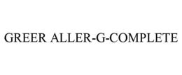 GREER ALLER-G-COMPLETE trademark