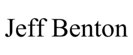 JEFF BENTON trademark