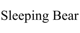 SLEEPING BEAR trademark