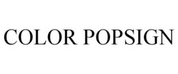 COLOR POPSIGN trademark