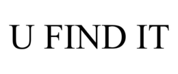 U FIND IT trademark