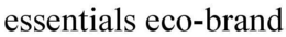 ESSENTIALS ECO-BRAND trademark