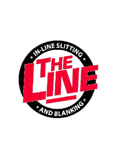 THE LINE IN-LINE SLITTING AND BLANKING trademark