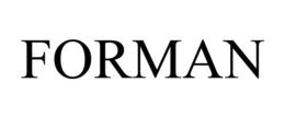 FORMAN trademark
