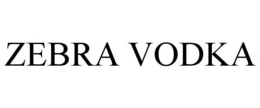 ZEBRA VODKA trademark
