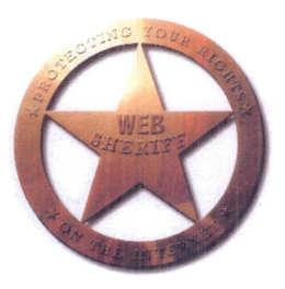 WEB SHERIFF PROTECTING YOUR RIGHTS ON THE INTERNET trademark
