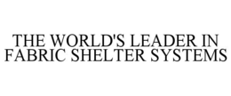THE WORLD'S LEADER IN FABRIC SHELTER SYSTEMS trademark