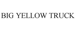 BIG YELLOW TRUCK trademark