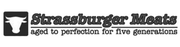 STRASSBURGER MEATS AGED TO PERFECTION FOR FIVE GENERATIONS trademark