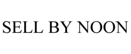 SELL BY NOON trademark