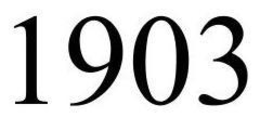 1903 trademark
