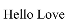 HELLO LOVE trademark