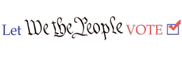 LET WE THE PEOPLE VOTE trademark