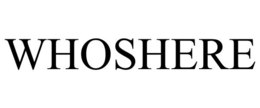 WHOSHERE trademark