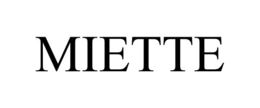 MIETTE trademark